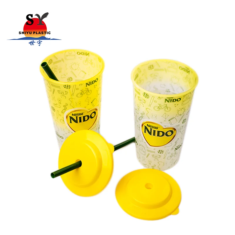 temperature color change cup plastic hot water color change cup