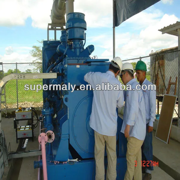 Biogas plant generator from Weifang