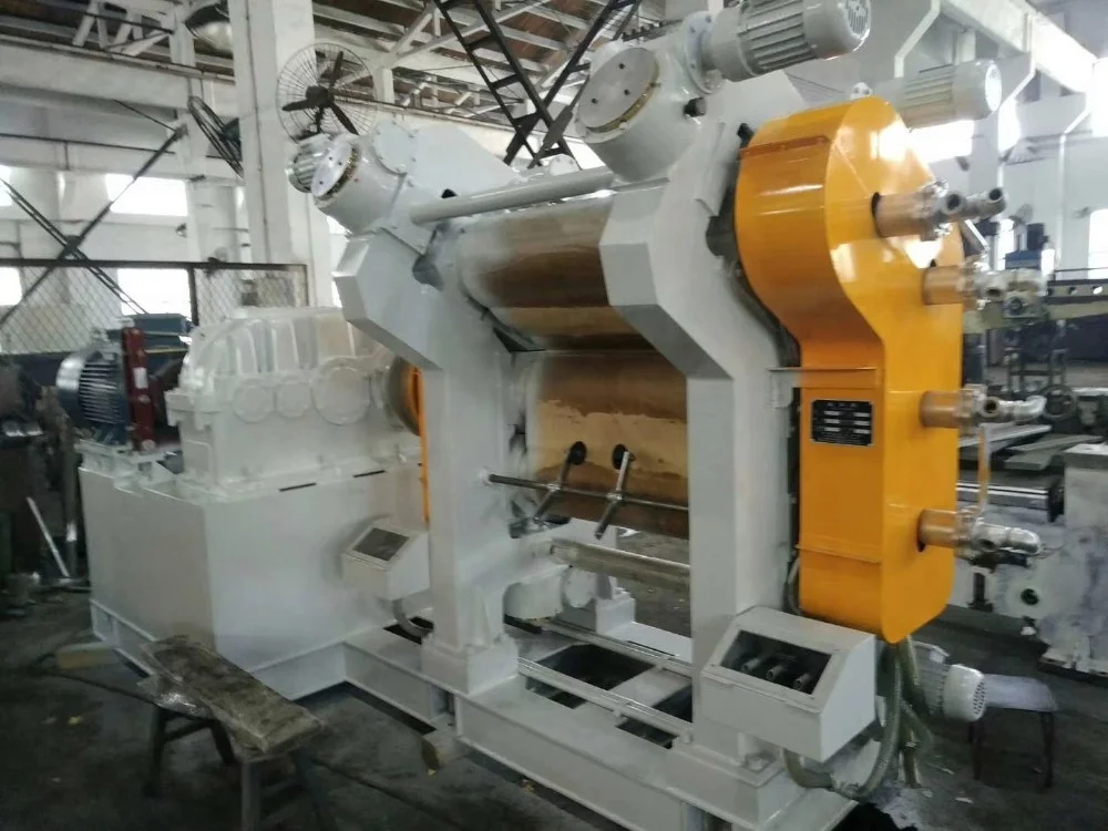 Ce-BV-ISO Approved Rubber Plastic Calendering Machine, Three Roll Rubber Calender