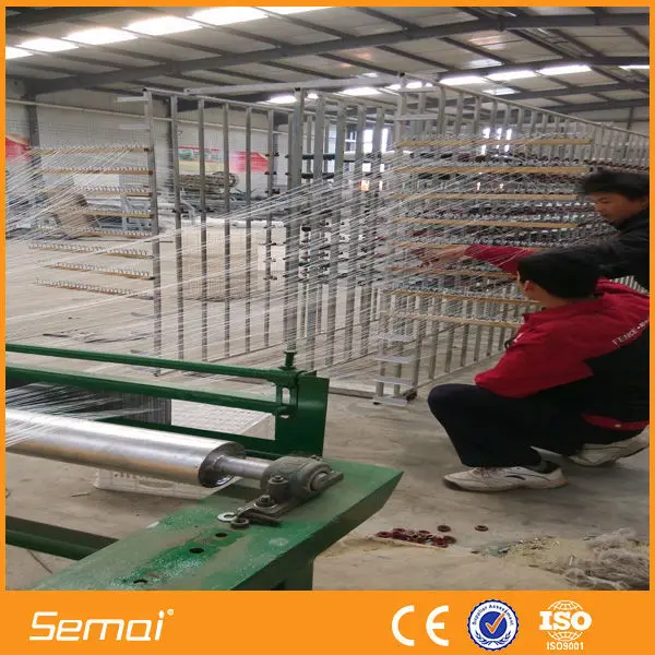 High quality high efficiency low price machine production line fiberglass wire mesh making machine