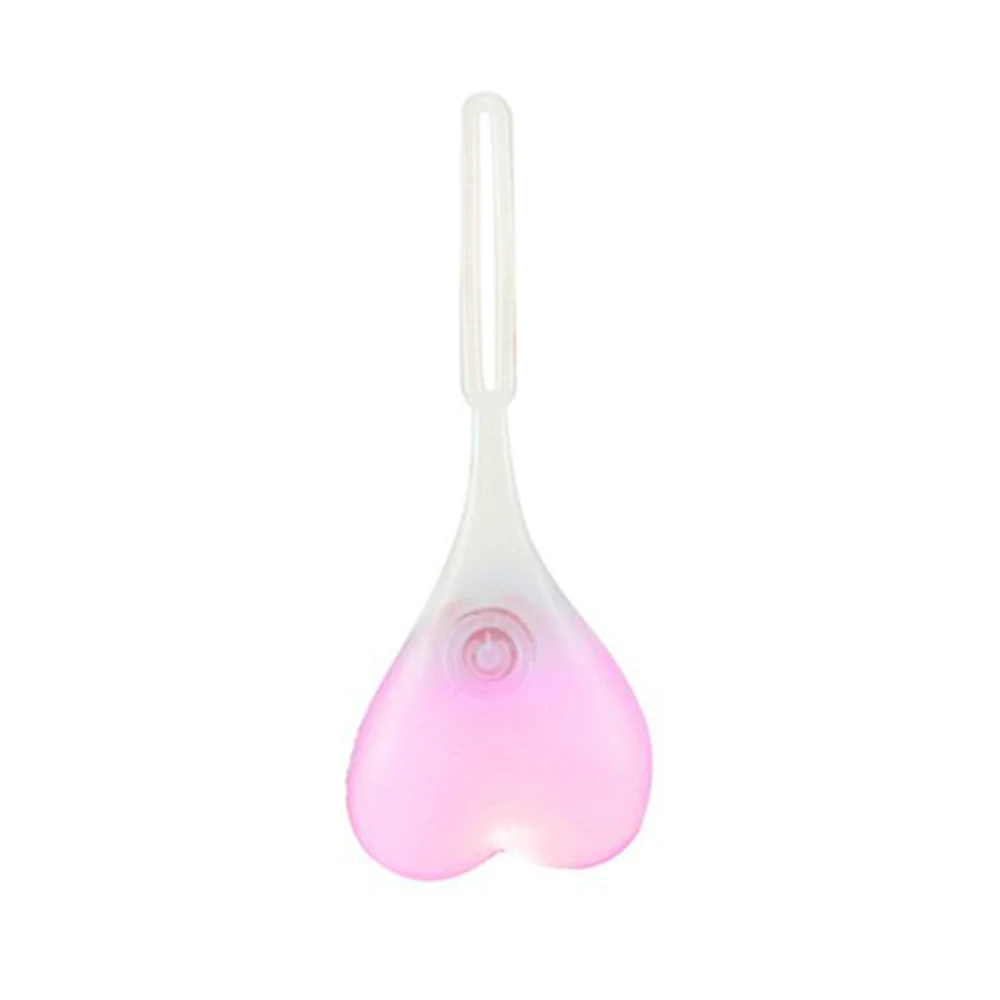 Heart Shaped Tail Light Waterproof Silicon led bicycle ball lights Cycling Safety Led Rear bike light balls