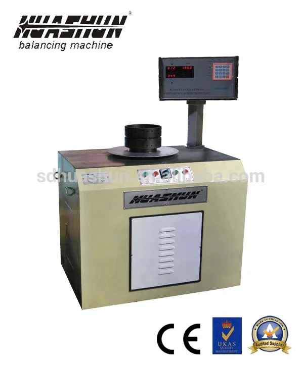 
HUASHUN hot sale vertical pulley balancing machine 