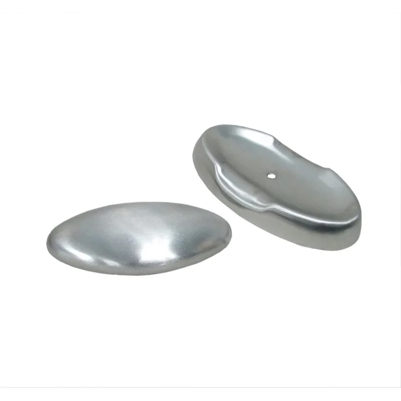 Stainless steel hand soap with stand--Oval