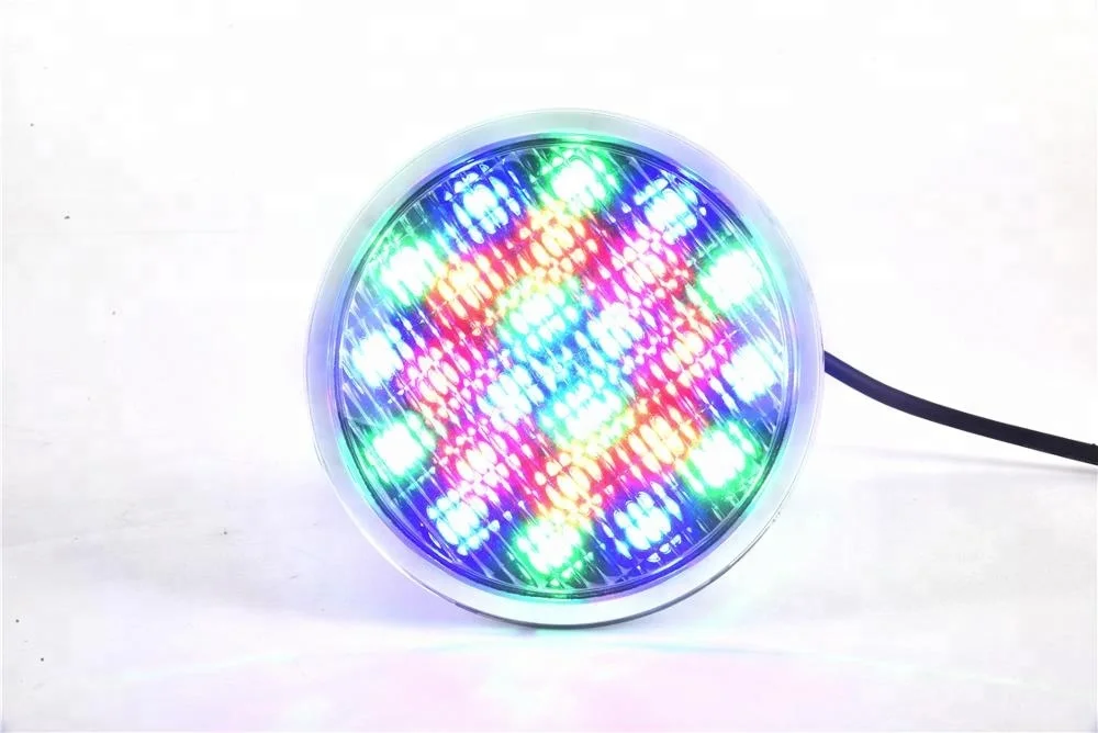 Global market hot ip68 waterproof rgb 12volt 18w par56 led swimming pool lighting