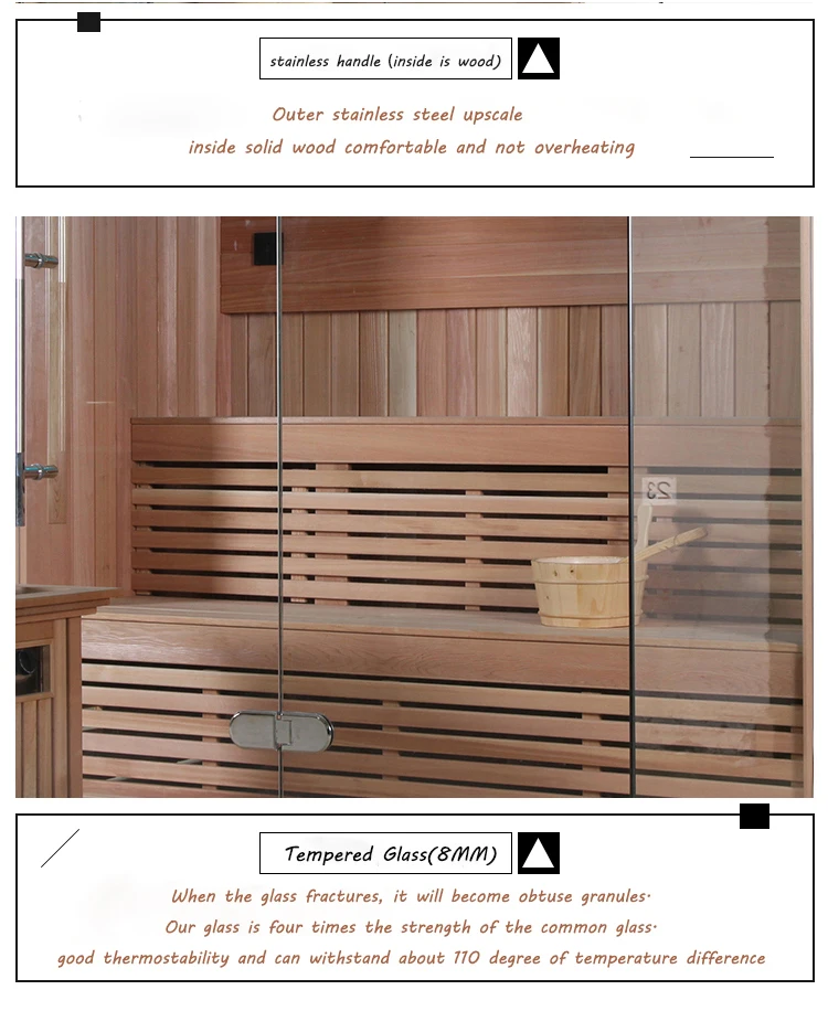 family use  barrel sauna 3 person use portable infrared steam sauna