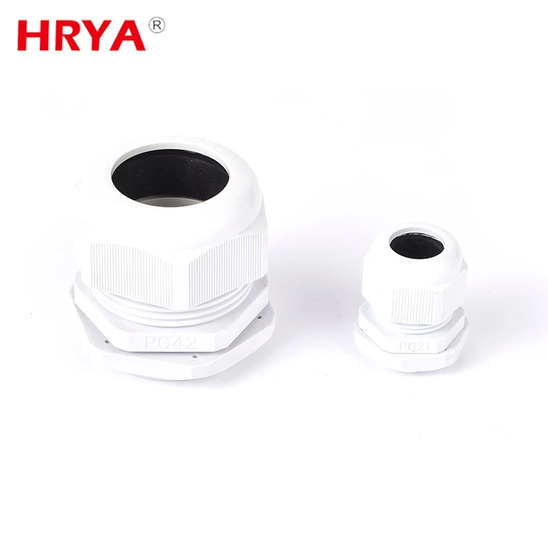 Производитель оптовая продажа водонепроницаемый ПВХ серый nylon6 пластиковый нейлоновый кабельный сальник