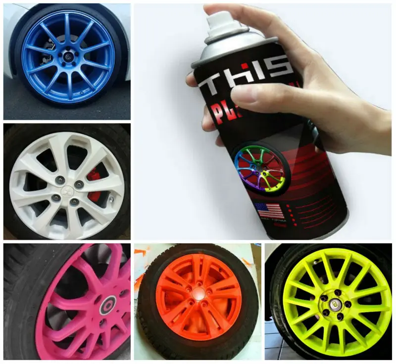 антикоррозийный резиновый краски для колеса