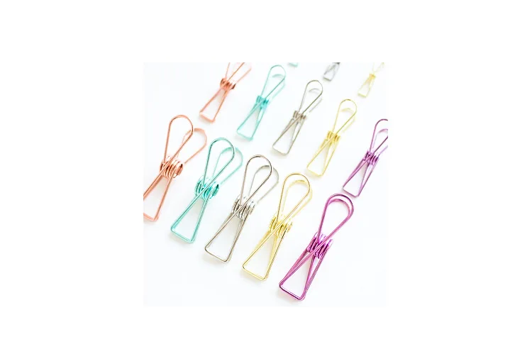 Hollow metal creative dovetail clips