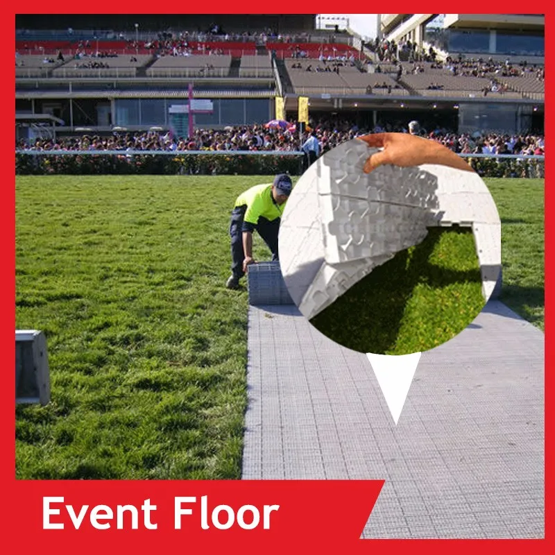 PP interlocking tent floor tile