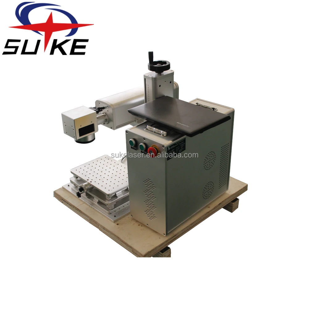 factory price 50w fiber laser marking machine for PE pipe