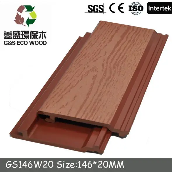 2022 New Design UV-resistant Decorative Exterior WPC Wall Panel