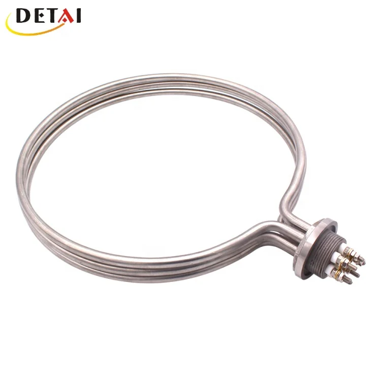 Нагревательный элемент для погружной воды круглого типа с низкой плотностью 230 В 15000 Вт SUS316