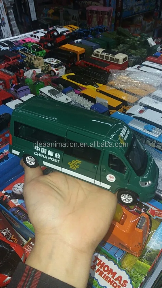 Custom Made Diecast 1/60 Metal Postal Service Toy Truck Car Manufacturer