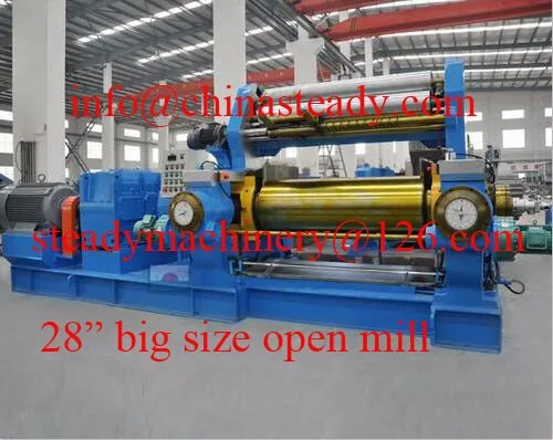 два рулона резиновые листы мельница