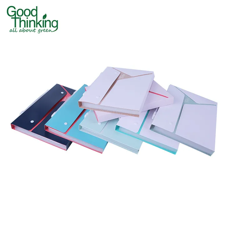 A4 office and school colorful hardcover eco-friendly custom file folder