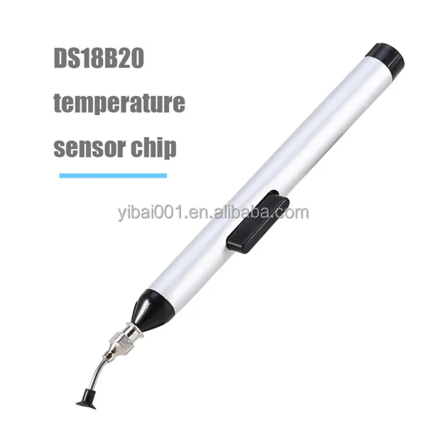 
FFQ 939 Vacuum Sucking Pen Pencil L7 IC Easy Pick Picker Up Tool 3 Suction Headers SMD SMT Hand Tool Temperature Sensor Chip 