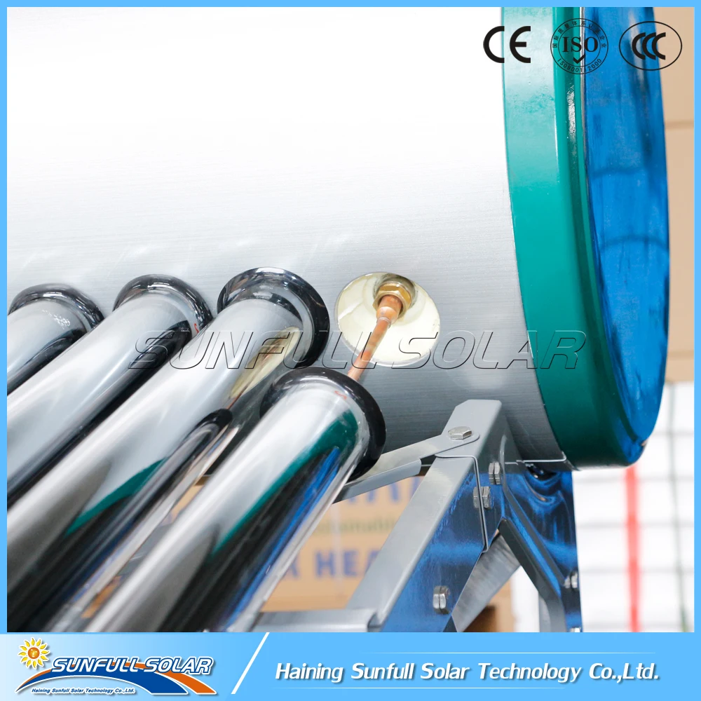 Kenya 300L Slope Roof Heat Pipe Pressure Solar Water Heater