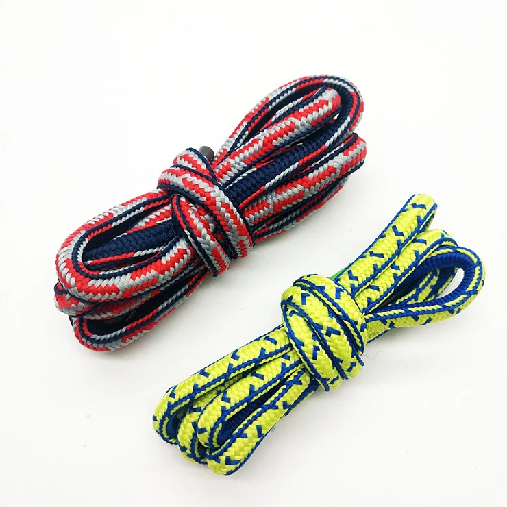 factory custom design high quality oval polyester shoelaces wholesale