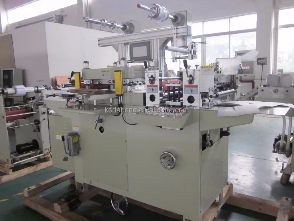 automatic flatbed paper label die cutter