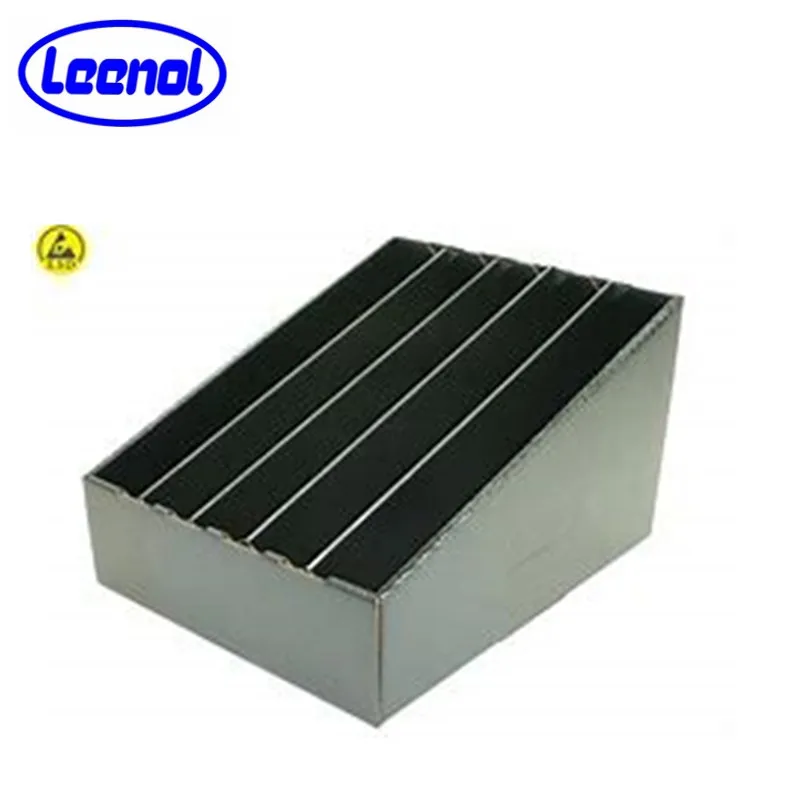 ESD PP Corrugated Reel Box Tray Antistatic Reel Bin SMT Reel Racks