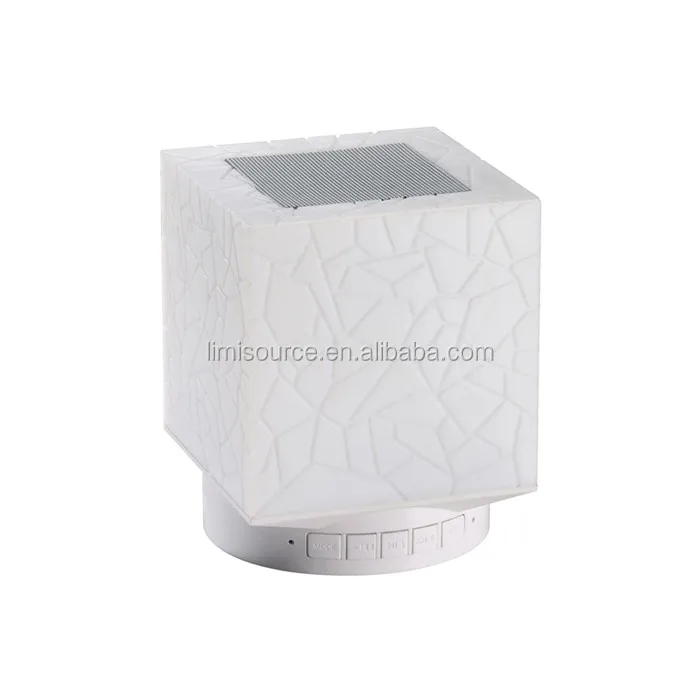 Colorful Light Touch Water Cube Wireless Music Speaker Built in Battery 1200 mAh Support TF card