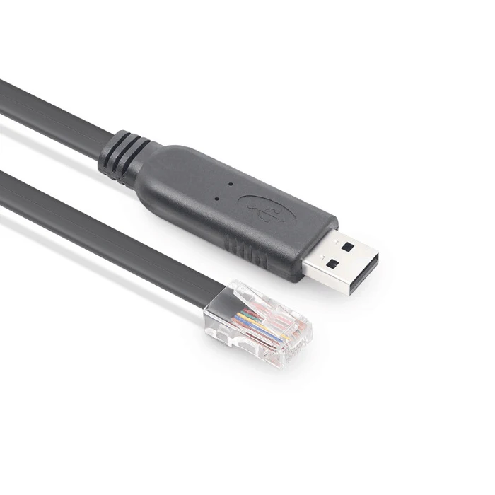 Кабель адаптера FTDI usb к rj45 кабель консоли с последовательным переворотом