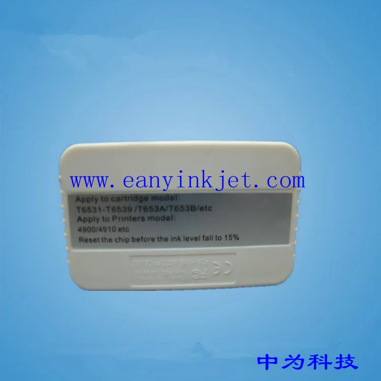 T6910 Maintenance Tank Chip Resetter For Epson Stylus Pro 4900 4910 Printer Waste Tank Chip Resetter for Epson 4900 4910