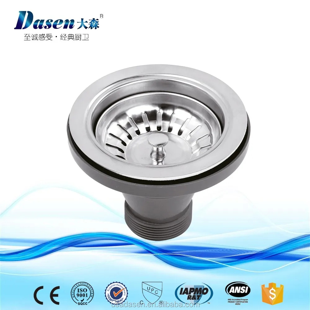 DS 6245 Model 304 European corner kitchen plastic inserts stainless hot selling sink