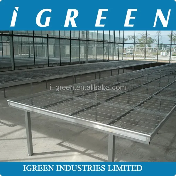 Commercial intelligent glass greenhouse for sale