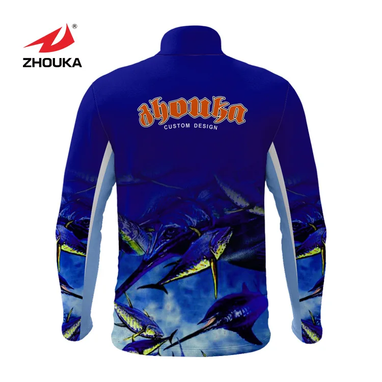 Hot Sale Fishing Jersey Tournament Custom Design Fishing Jersey Wear