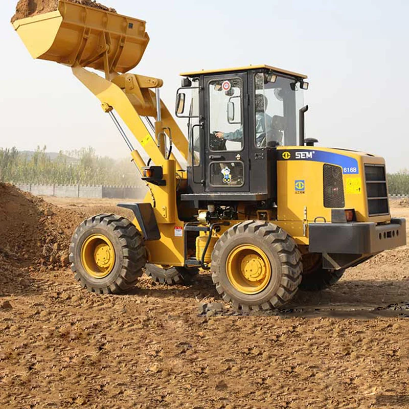 Top Quality SEM616B 1.6ton Mini Wheel Loader for Sale