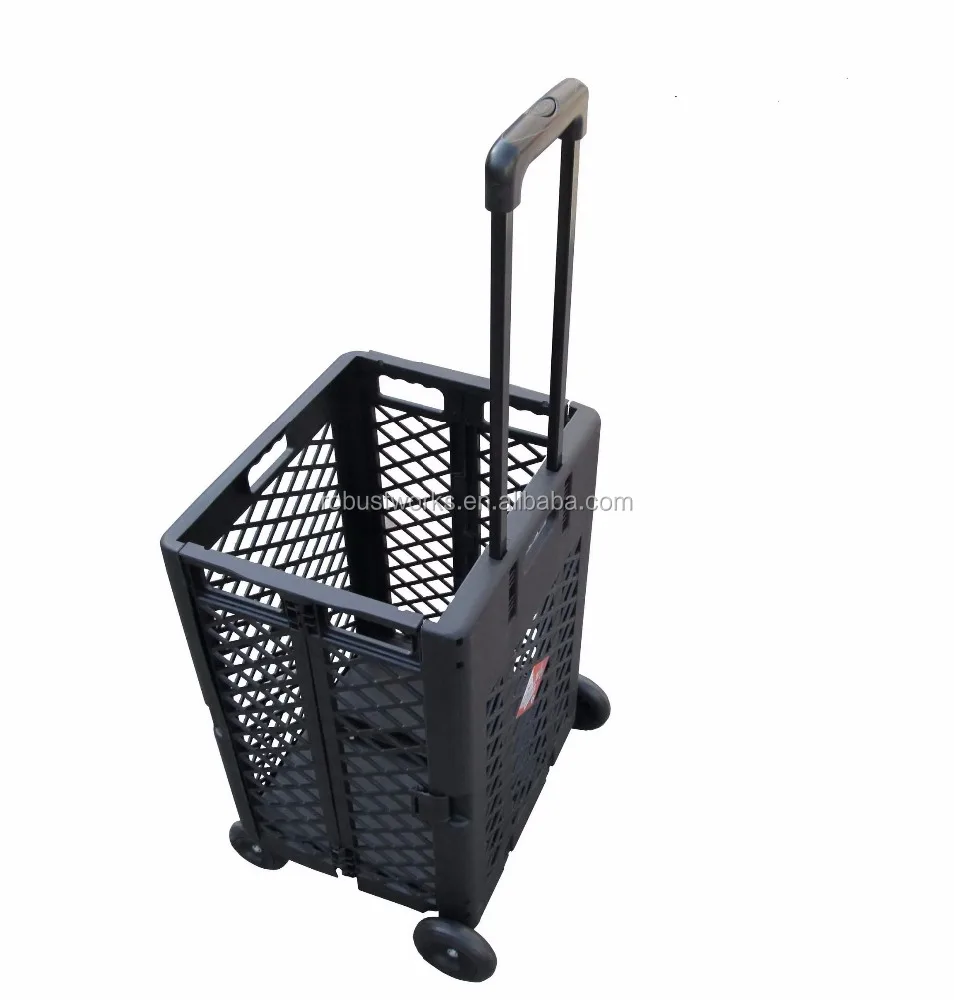 
Extra Capacity Plastic Shopping Cart (FC404KP) 