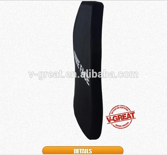 Lightweight Bulletproof Ceramic Plate Body Armor and Bulletproof Chest Guard Level 4 Bulletproof Plate Chest Guard