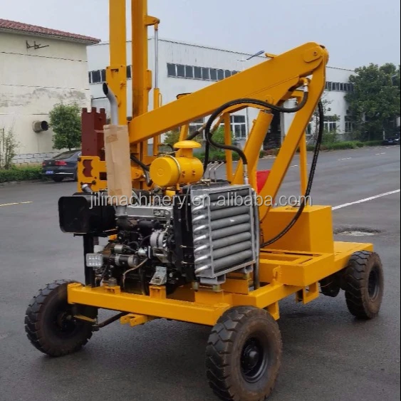 China Ground Screw Machine Pile Driver Post Ram Photovoltaic Pile Driver Machine Mini Pile Driver