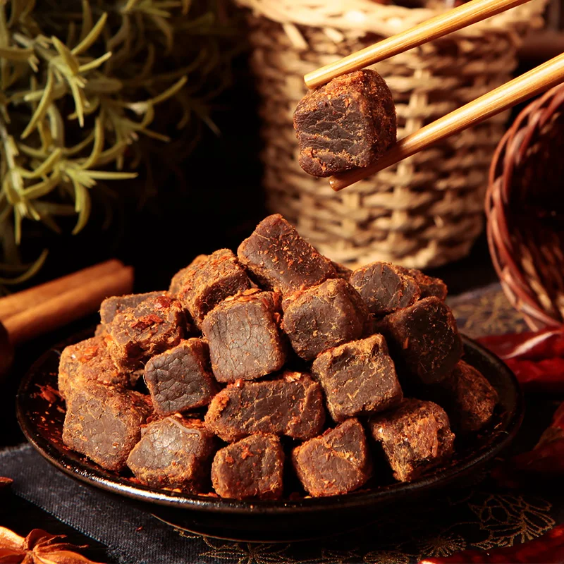 Shu Dao Xiang Китай оптовые сайты OEM продукты 100 г Приготовленное мясо острая пищевая закуска Еда сухая говядина