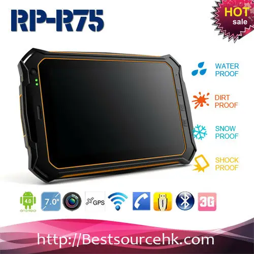 Android 4.2 MTL6589 четырехъядерных процессоров 1G/16G 7inch IPS 1280 * 800 экран телефонный звонок прочный планшетный ПК с GPS 