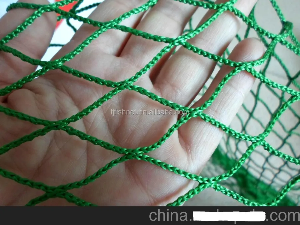 China wholesale nylon/PA raschel knotless fish net,multifilament fishing net
