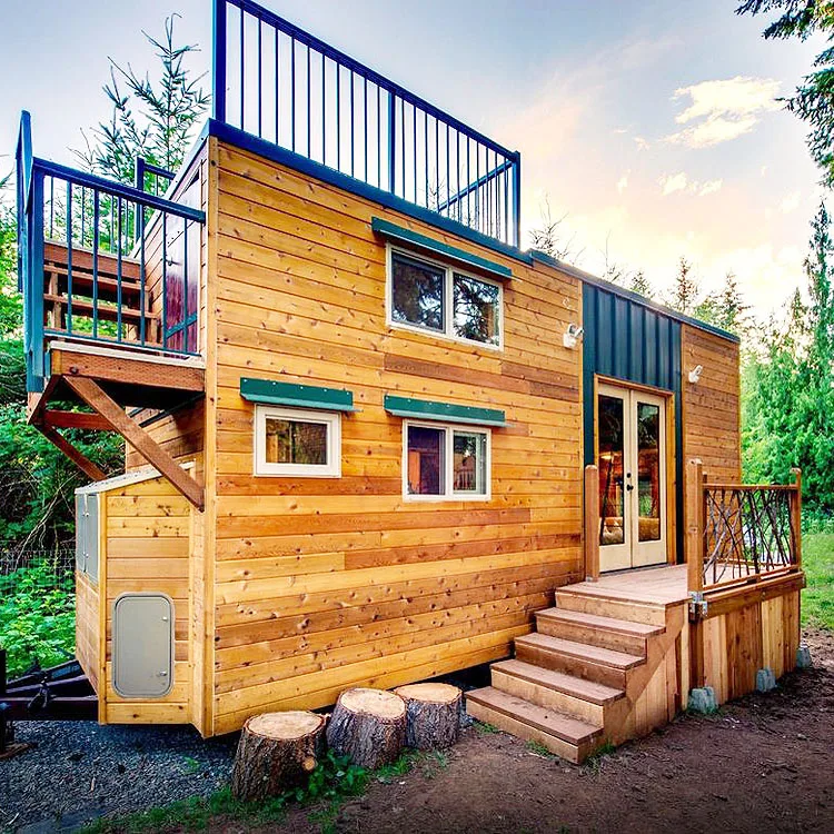 Folded Small Modular Prefab Mobile Homes