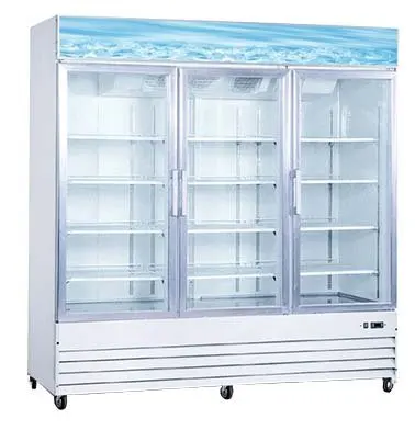 1000L Супермаркет Стеклянной Двери Пить Дисплей Морозильник С CE UL RoHS