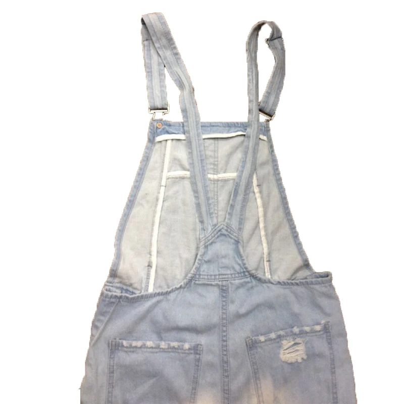 2016 korean denim pants woman suspendar jeans for ladies