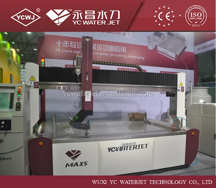 Чпу струей воды для резки 5 оси, 45 градусов, гидроабразивной резки