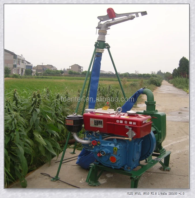 High pressure flexible hose reel irrigation system/sprinkling irrigation machine