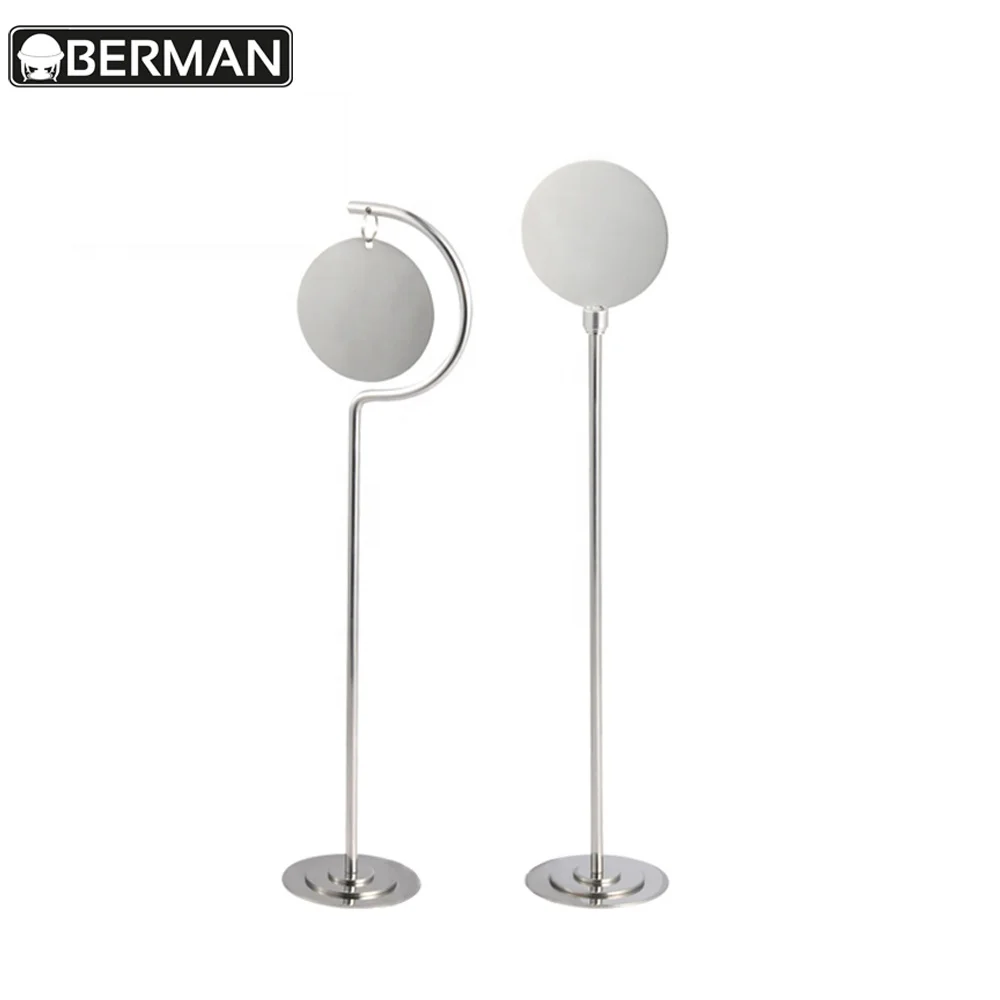 Metal restaurant table number holders , High quality wedding table number stands