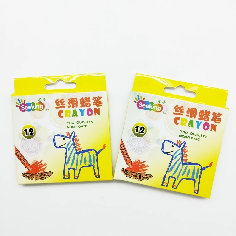 6 colors 12 colors kids craft set crayon colour painting kindergarten gift set