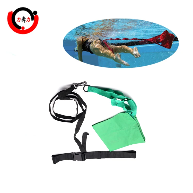 Free Custom Logo Neoprene Rubber Nylon Diving Strap Essential Comfortable Swim Dive Gear Parachute Design Swimming Belt