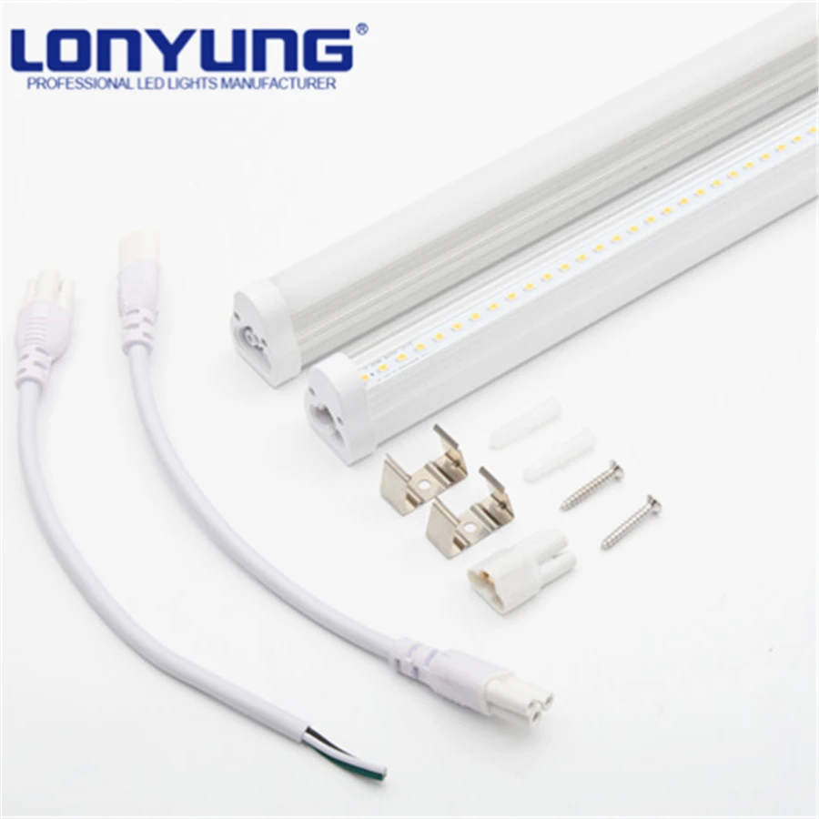 HOT SALE t5 cove light t5 led light 1ft 2ft 3ft 4ft 5ft 6ft 8ft 100v-277v clip kit fix led tube