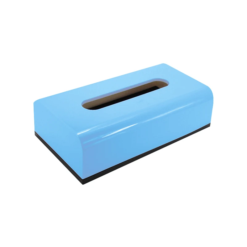 Оптовая продажа, разноцветные экологически чистые домашние изделия, пластиковый диспенсер для салфеток, коробка для хранения бумажных полотенец