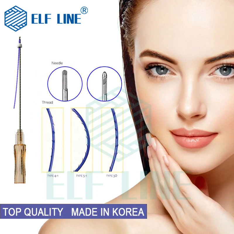 ELF LINE high quality pdo thread lift korea face lifting