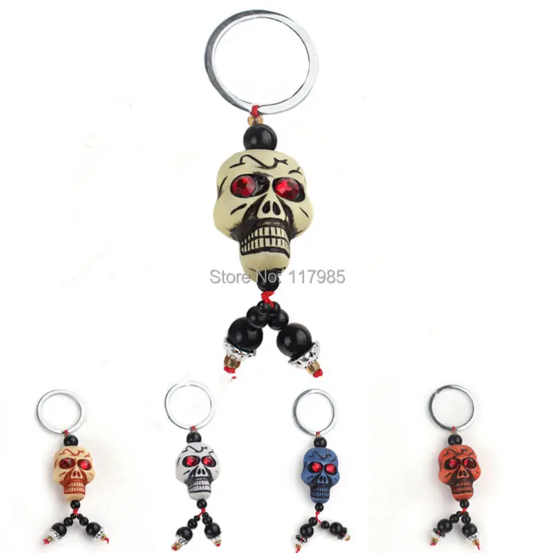 Clearance Sale Creative Keychain Skeleton Charms Key Ring Skull Key Chain Halloween Best GIFT