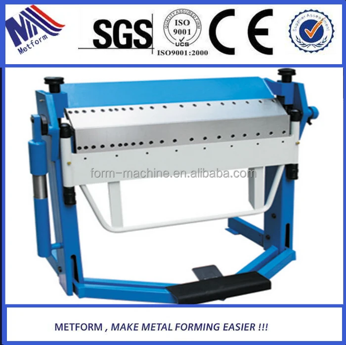 hand Bending machine Press Brake For steel box and Pan folding tools